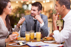 breakfast business meeting