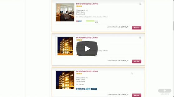 buchungsprozess Hotel